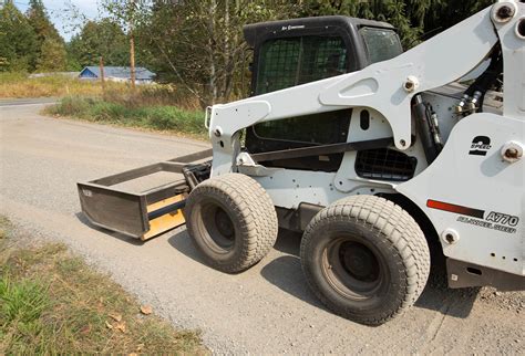 grade driveway with skid steer|best grader for skid steer.